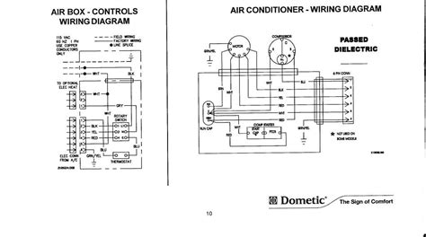 dometic ac capacitor wiring diagram