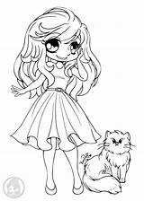 Fille Dessin Coloriage Colorier Yampuff Personnage Artherapie Lineart Bestof Alyce Acceptable Coloringpagesfortoddlers Superhero sketch template