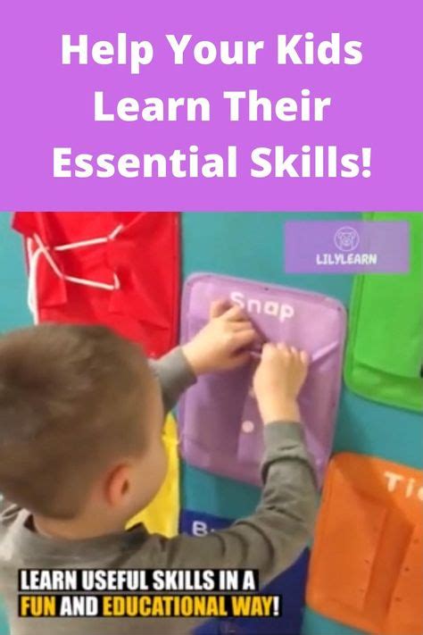 essential skills ideas   early learning kids learning