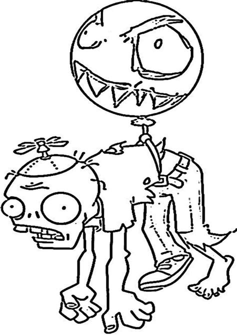 easy  print plants  zombies coloring pages   cool