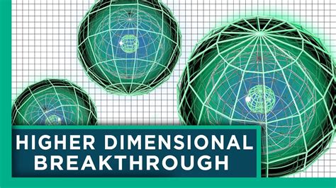 breakthrough  higher dimensional spheres infinite series pbs