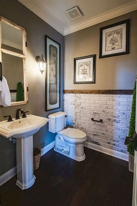 40 incridible small powder room ideas bathroom