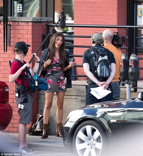 Towie S Megan Mckenna Films Scenes For Her New Tv Show Daily Mail Online