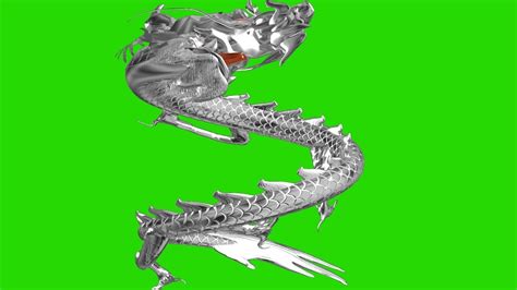 hd china dragon green screen material youtube