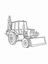 Construction Coloring Pages Vehicles Tools Vehicle Getcolorings Print Color Printable sketch template