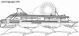 Cruise Coloringpages sketch template