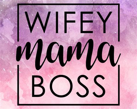 Mama Boss Svg Momboss Svg Boss Mom Svg Wife Mom Boss Svg Etsy Canada