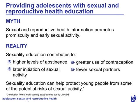 Concept Of Adolescent Sexual And Reproductive Health Asrh Problems