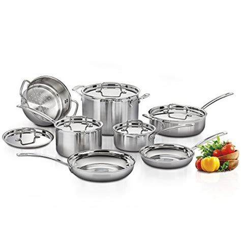 Cuisinart Multiclad Pro Stainless Steel 12 Piece Cookware