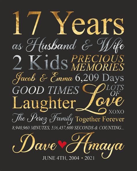 year anniversary gift personalized  anniversary sign etsy