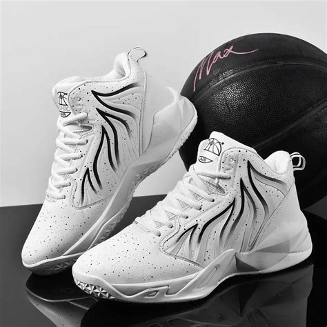 white basketball shoes men air sports shoes men women sneakers high quality athletics basket