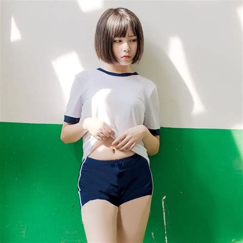 japan split style women swimwear sportswear style swimsuit sports pants