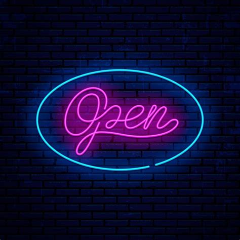 neon open sign png  neon open sign idstyleapp