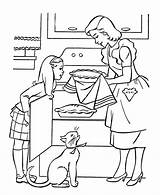 Coloring Pages Mother Daughter Print Girls sketch template