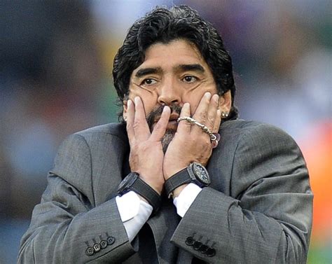 Why Does Diego Maradona Wear Two Watches Metro News