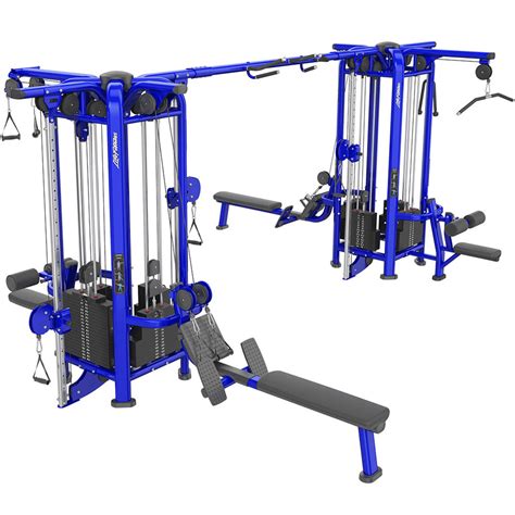 life fitness signature  stack multi station  gym equipment