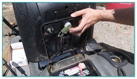 lawn mower seat safety switch home improvement