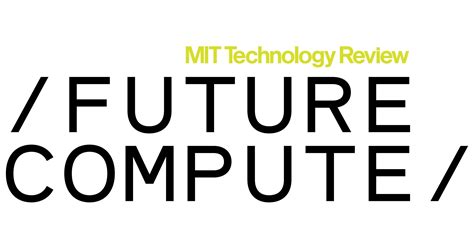 mit technology review launches   future compute event