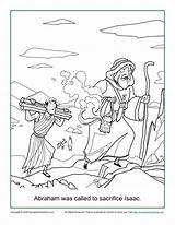 Abraham Isaac Coloring Bible Sunday School Lot Pages Drawing Sacrifice Activities Kids Color Children Printable Preschool Crafts Childrens Activity Colouring sketch template