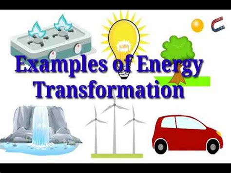 examples  energy transformation youtube