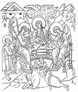 Religiosa Bizantina Rabiscos sketch template