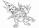 Digimon Metalgreymon Ausmalbild Dragoart sketch template
