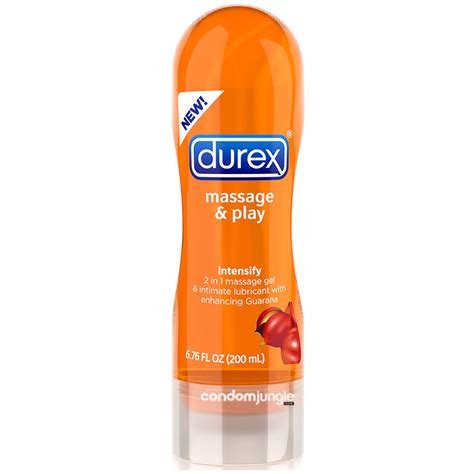 Massage And Play Intensify Lubricant With Enhancing Guarana Durex
