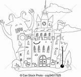 Enchanted Castle Coloring Designlooter 09kb 432px sketch template