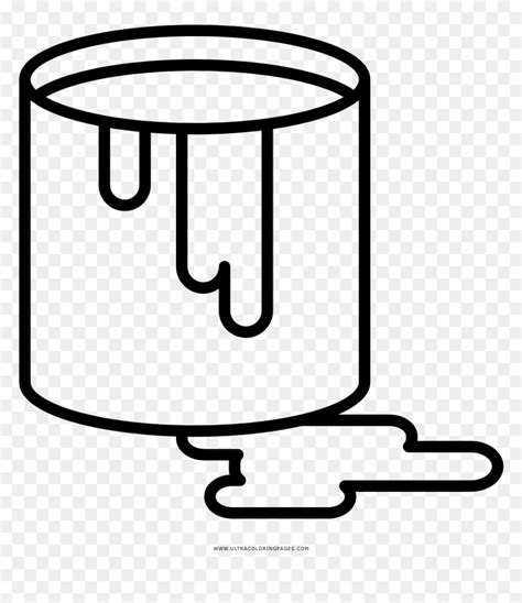 paint bucket coloring page paint bucket colouring pages hd png