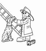 Fire Dog Coloring Dalmatian Pages Sparky Drill Template Do Color Getcolorings sketch template