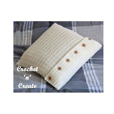 throw pillow cover crochet pattern  cnc etsy espana