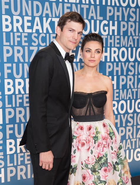 ashton kutcher and mila kunis were meh at the breakthough prize awards