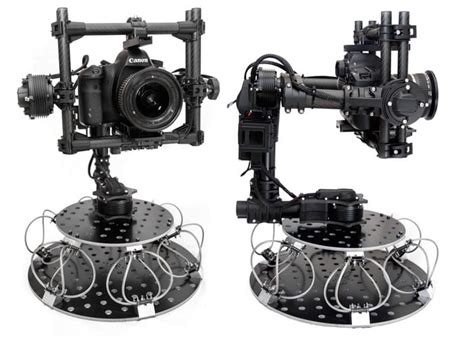 stabilised camera gimbal vibration isolator mount designed  vehicles