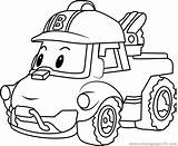 Coloring Bucky Poli Robocar Pages Coloringpages101 Getdrawings sketch template