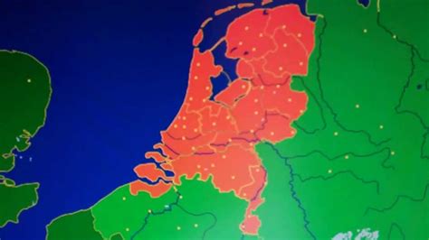 koninginnedag  nederland kleurt oranje ook bij buienradarnl youtube