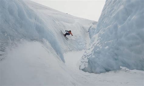 Skiing Down A Glacier Is Just As Badass As It Sounds