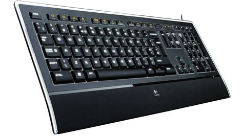 logitech  illuminated keyboard usb tastatur deutsch qwertz
