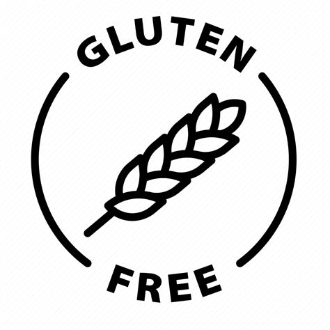 label gluten  gluten  icon   iconfinder