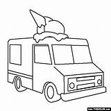 Ice Cream Truck Coloring Pages Drawing Clipart Sundae Trucks Draw Thecolor Cartoon Drawings Man Presentations Websites Reports Powerpoint Projects Use sketch template