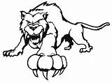 Tiger Paw Clemson Coloring Pages Getdrawings Drawing sketch template