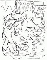 Kuzco Coloring Kids Pages Color Print Disney Justcolor sketch template