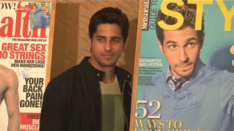 Sidharth Malhotra Giving Sex And Fitness Tips Youtube