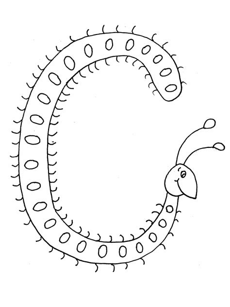 letter  coloring pages    print