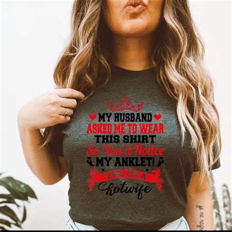 hotwife t shirt sexy ts for him wife etsy uk