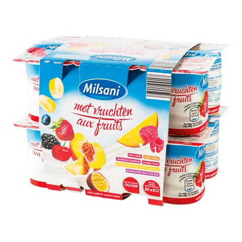 volle yoghurt met fruit lage prijs bij aldi