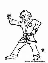 Martial Judo Iditarod Ausmalbilder Taekwondo Karate Printcolorcraft ähnliche sketch template