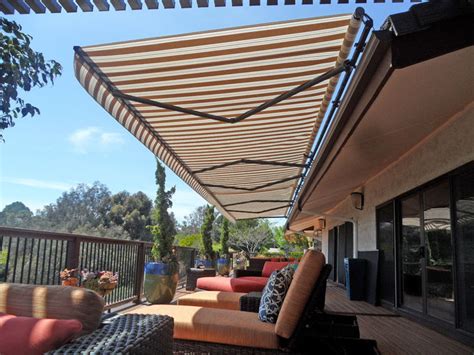 heavy duty waterproof uv protection aluminum open retractable awning