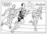 Athletics sketch template