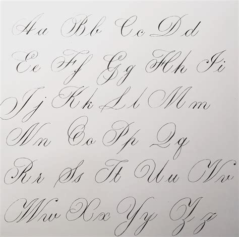 copperplate alphabet rcalligraphy