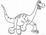 Arlo Dinossauro Colorir Imprimir Andando Wecoloringpage Dinosaurio Logodix Tudodesenhos Sorrindo Correndo sketch template